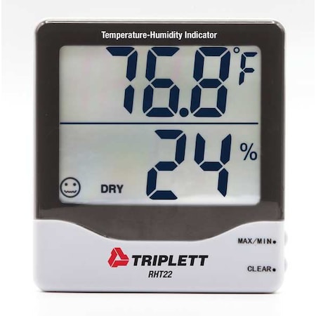 Triplett Humidity and Temperature Indicator RHT22