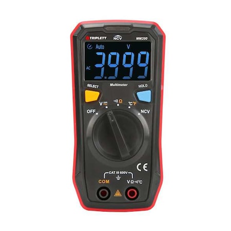 Triplett MM200 Compact Multimeter w/Certificate MM200-NIST