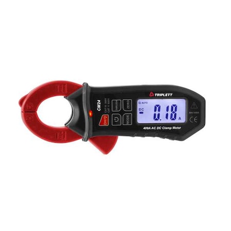 Triplett TRMS AC/DC Mini Clamp 400A with Inrush CM24