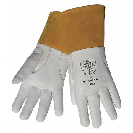 Tillman Welding Gloves, TIG, Grain Goatskin, L, PR 1338L