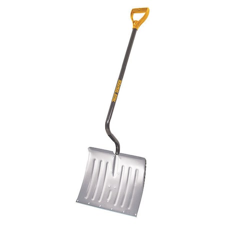 True Temper Snow Shovel, 18" W x Aluminum Blade, 52" L 1641200