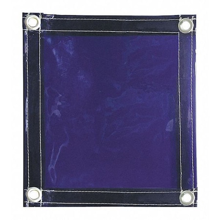 Tillman Welding Curtain, Blue, Vinyl, 6 ft W, 6 ft H 604R66