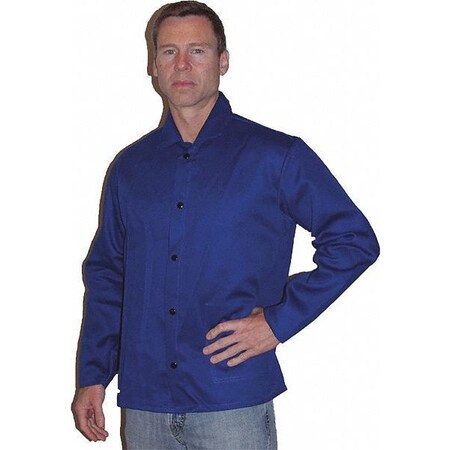 Tillman Flame Retardant Jackt, Navy Blue Indura, L 6230IL