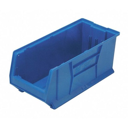 Quantum Storage Systems Storage Bin, 1.52 cu ft, 23-7/8 in L, 11 in W, 10 in H, Blue, Polypropylene K-QUS953BL-1