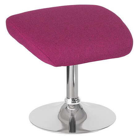 Flash Furniture Egg Series Magenta Fabric Ottoman CH-162430-O-MAG-FAB-GG