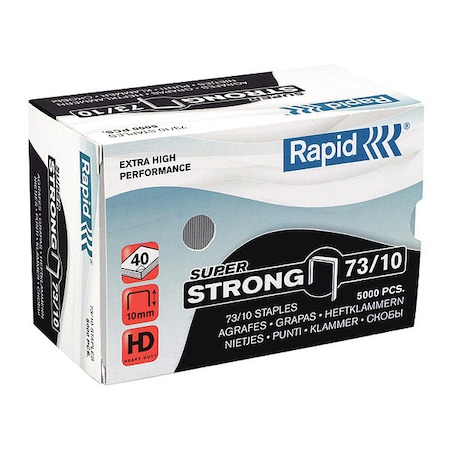 Rapid Staples, 73/10mm, 3/8", PK5000 24890400