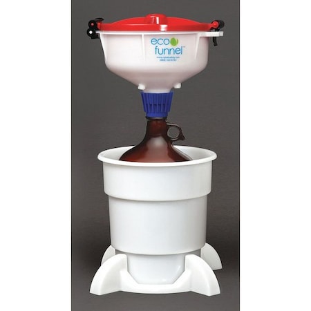 Eco Funnel Eco Funnel Kit, 4L Coated Glass, Sec 8