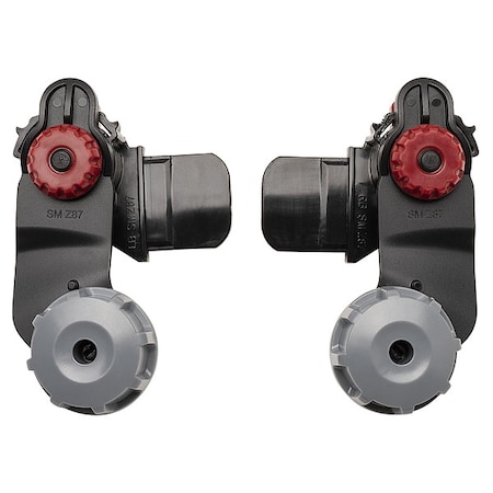 Jackson Safety WeldingHelmetKit, PP, Blk, Gry, Rd, PK6 38423