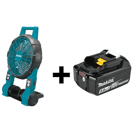 Makita LXT 9" Fan 18V DCF201Z + BL1850B