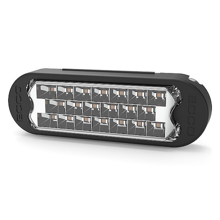 Ecco Warning Light, LED, Amber 3861A