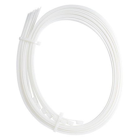Gardner Bender Cable Tie, 36 in L, 10.30 in Max Bundle Dia., Natural, Nylon 6/6, 175 lb Strength, 10 PK 45-536SP