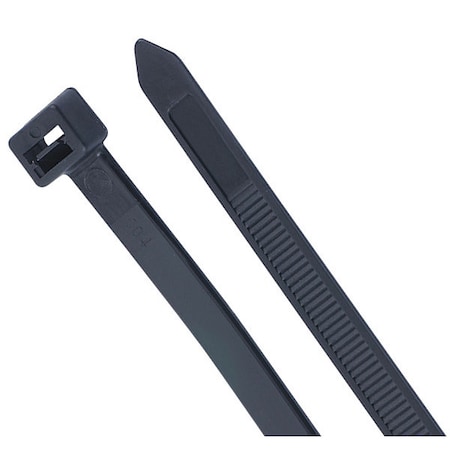 Gardner Bender Cable Tie, 24 in L, Black, Nylon 6/6, 175 lb Strength, 10 PK 45-524UVBSP