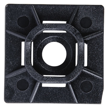 Gardner Bender Mounting Base, 1" x 1", Black, PK5 45-MBUVB