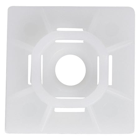 Gardner Bender Mounting Base, 1" x 1", Natural, PK5 45-MB