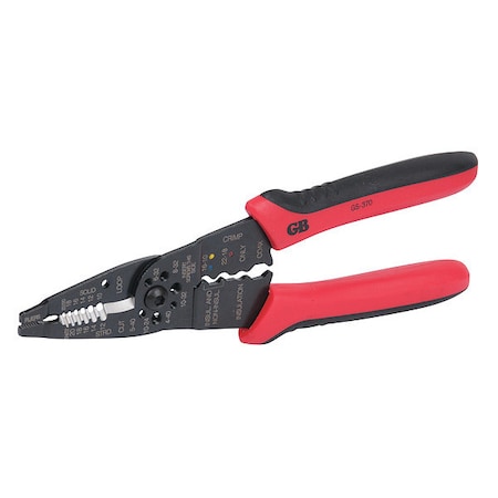 Gardner Bender Strip Cut/Crimp, Multi-Tool, 10-22 AWG GS-370