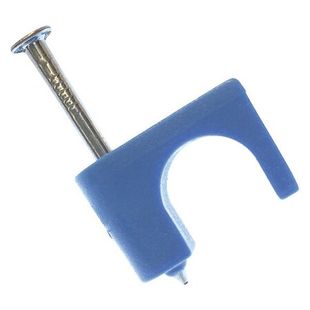 Gardner Bender LowVolt Data Cable Stple, Blue, 1/4", PK100 PTP-100