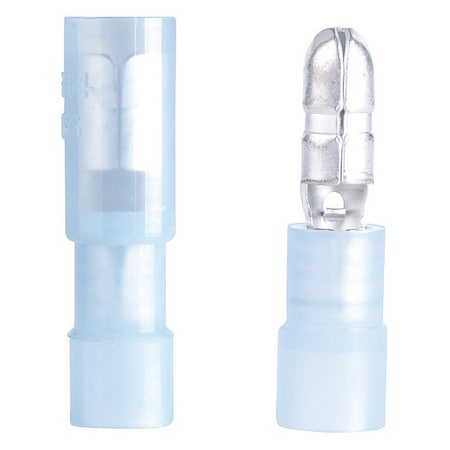 Gardner Bender Bullet Disconnect, M/F Pr 16-14AWG, PK10 10-163P