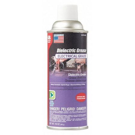 Gardner Bender Dielectric Grease Degreaser, 10 Oz Aerosol Can, Liquid, Purple GCD-003