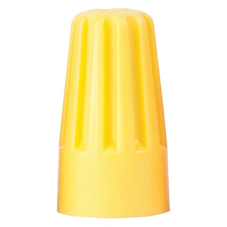 Gardner Bender Twist-On Wire Connector, 10 AWG Max, Yellow, Thermoplastic Insulation, 50 PK 17-004