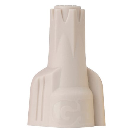 Gardner Bender Twist-On Wire Connector, Tan, thermoplastic Insulation, 25 PK 25-1H1