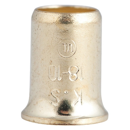 Gardner Bender Zinc-Plated Crimp Cnnectr, 18-10 AWG, PK12 20-410