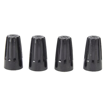 Gardner Bender Twist-On Wire Connector, 10 AWG Max, Black, 10000 PK 27-004