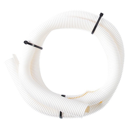 Gardner Bender Split Flex Tubing, Raceway, 3/4"x6 ft., Wht FLX-3406W