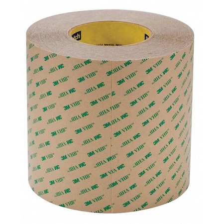 3M Adhesive Tape, Acrylic, Clear, 3" x 60 yd F9473PC