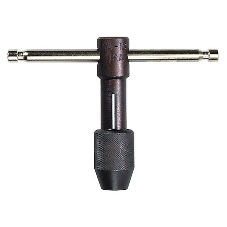Irwin T Handle Tap Wrench, 1/4" to 1/2" 12402ZR