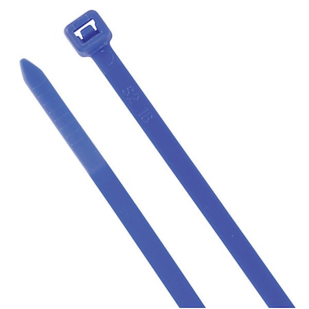 Securitie Cable Tie, 11 in L, Blue, Nylon 6/6, 50 lb Strength, 100 PK CT11-50100B