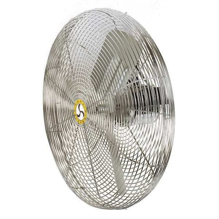 Airmaster Fan Standard Duty Air Circulator, 24 in Blade Dia, 115V, 2,460/3,460/4,400 cfm, Non-Oscillating 71590