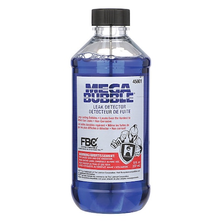 Hercules Leak Detector, Blue, Liquid, 8 oz. 45801