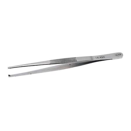 Aven Tweezer, Toothed Straight, 5-1/2in.L 18494