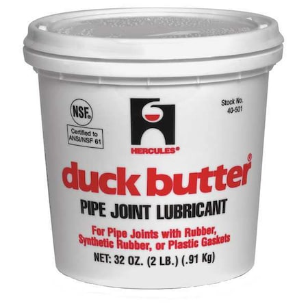 Hercules Lubricant, Bucket, Tan, 2 lb. 40501