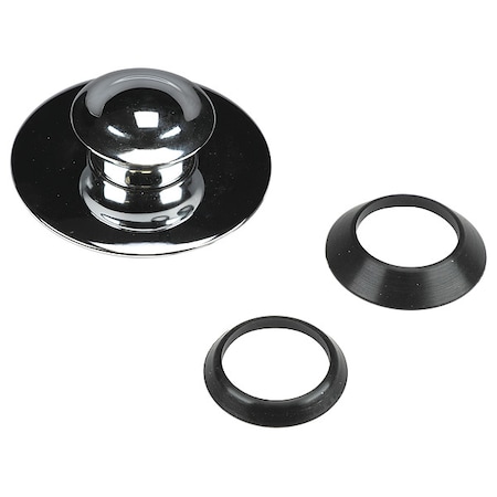 Danco Drain Cover, Metal, Chrome 9D00010528