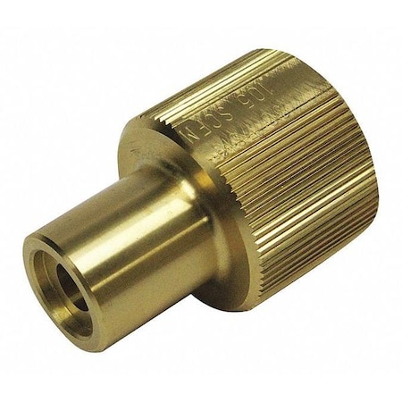 Guardair Air Gun Nozzle, 2-5/16in.L, Brass, 105 scfm ASU4105NZ
