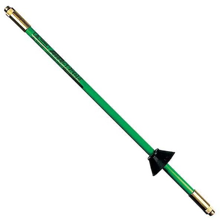 Guardair Air Spade Utility, 48inL, Green, Fiberglass ASU4004BD