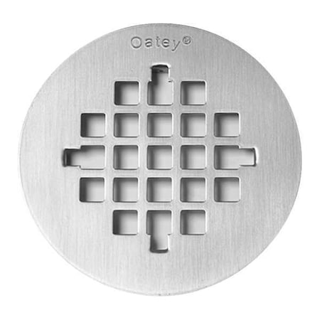 Oatey Shower Strainer, Snap In, SS, 4-1/4in 42138