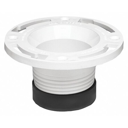Oatey Toilet Flange, PVC, 4in 43651