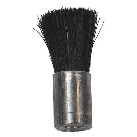 Michigan Brush 5/8 in W Flow Through Brush, Not Applicable L Handle, 1 7/8 in L Brush, Black, Wood, 2 in L Overall LBF-5HH
