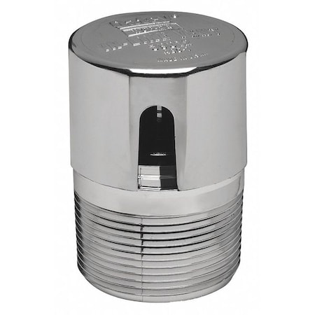 Oatey In-Line Vent, ABS Chrome Plated 39000