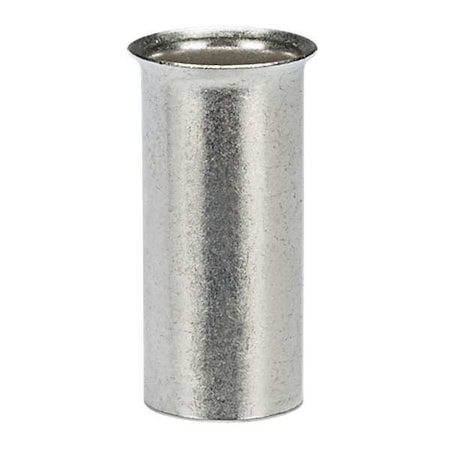 Panduit Ferrule, 4 AWG, Non-Insul, 23/32in., PK100 F85-18-C