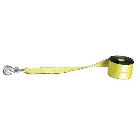 Lift-All Tiedown, Winch Strap, WLL5000 lb, Grab Hook TE61210