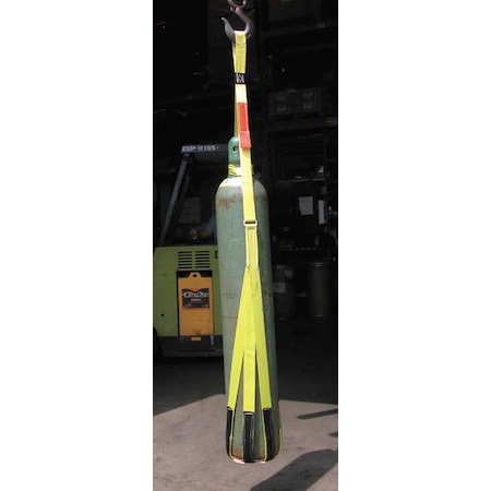 Lift-All Gas Bottle Sling, Single, 1000 lb. GBS1N