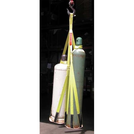 Lift-All Gas Bottle Sling, Dual, 1000 lb. GBS2N