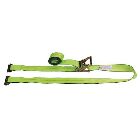 Lift-All Logistic Ratchet Strap, 16 ftx2 In, 1000lb TE60809