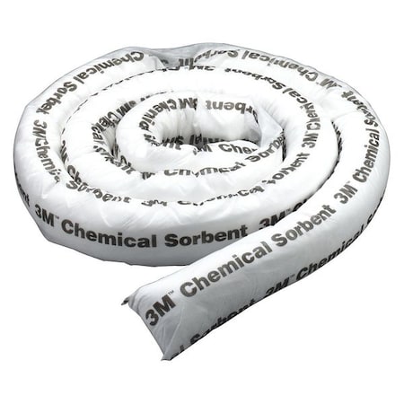 3M Chemical Sorbent Mini-Boom P-212, 12 Gallons, PK4 P-212