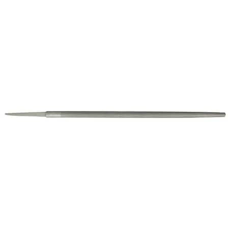 Westward Hand File, Smooth, Round, 9-13/16 in. L 39CE60