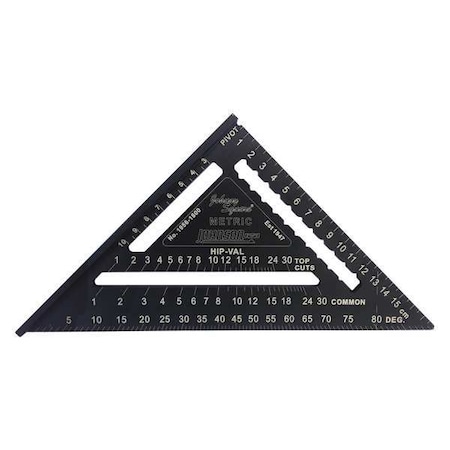 Johnson Level & Tool Rafter Square, Aluminum, 18cm 1956-1800