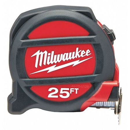 Milwaukee Tool 25 ft. Tape Measure, 1-1/16" Blade 48-22-5126